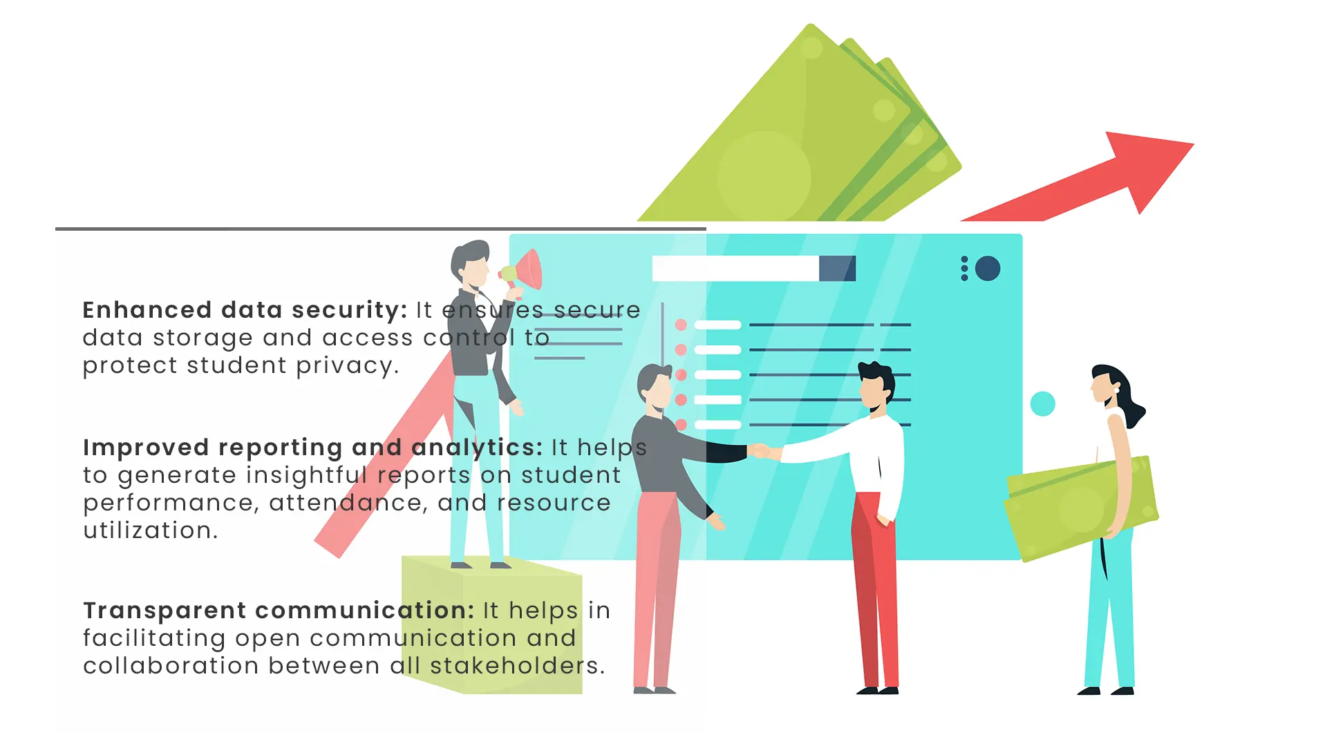 Enhances Transparency with school management