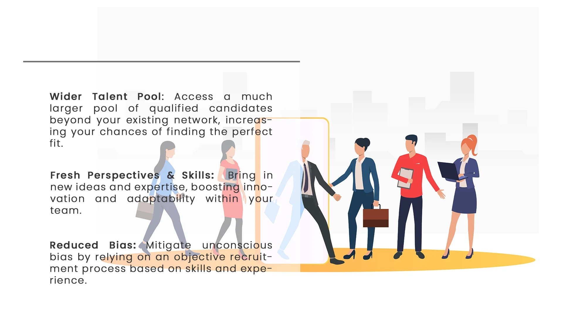 External recruitment