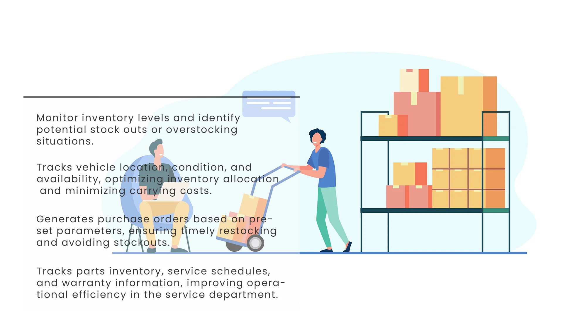 improves inventory tracking